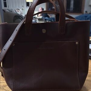 Portland leather mini crossbody